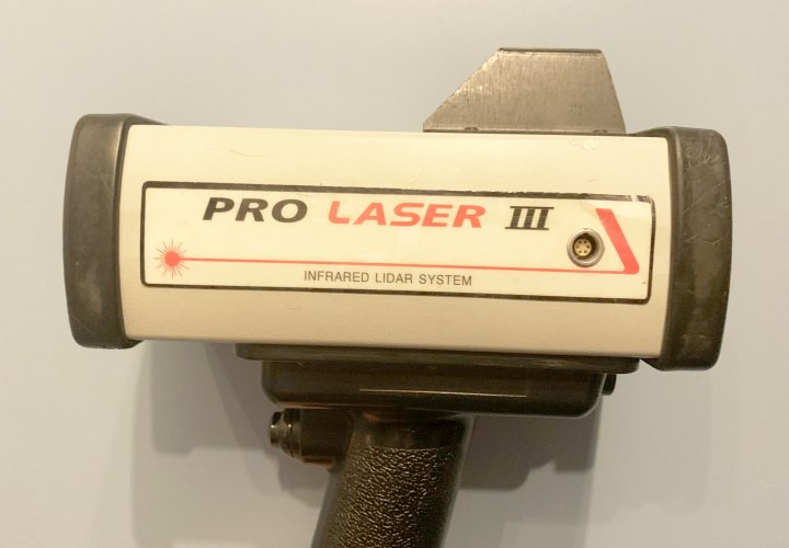 Fáma 3 mozgó traffipax központi egysége a Prolaser 3