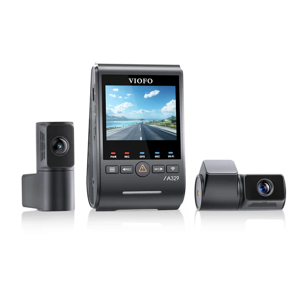 VIOFO A329T zoom teleobjektív 3ch autós kamera