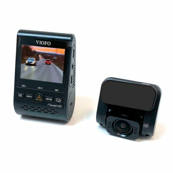 Viofo A129 Plus Duo 2K autós fedélzeti eseményrögzítő első hátsó kamerával