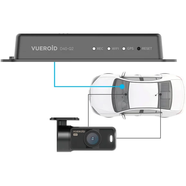 Vueroid rejtett autós kamera