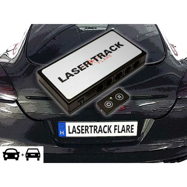 Lasertrack flare rejtett lézerblokkoló