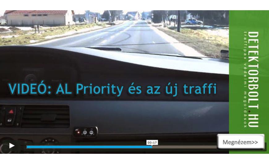 Videó: így jelzi az AL Priority az új lézert