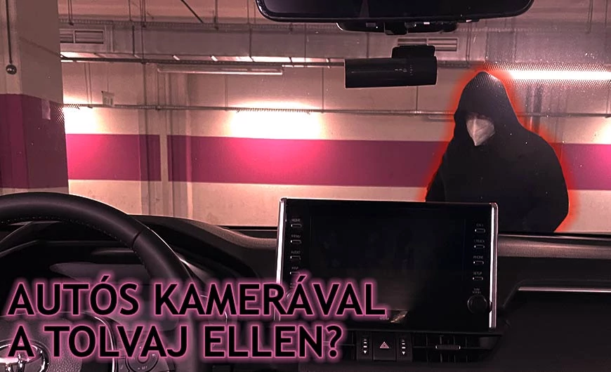 Mozgásérzékelős autós kamera