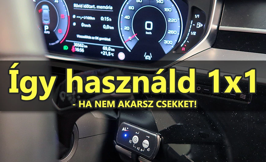 Lézerblokkoló szett használata 1x1