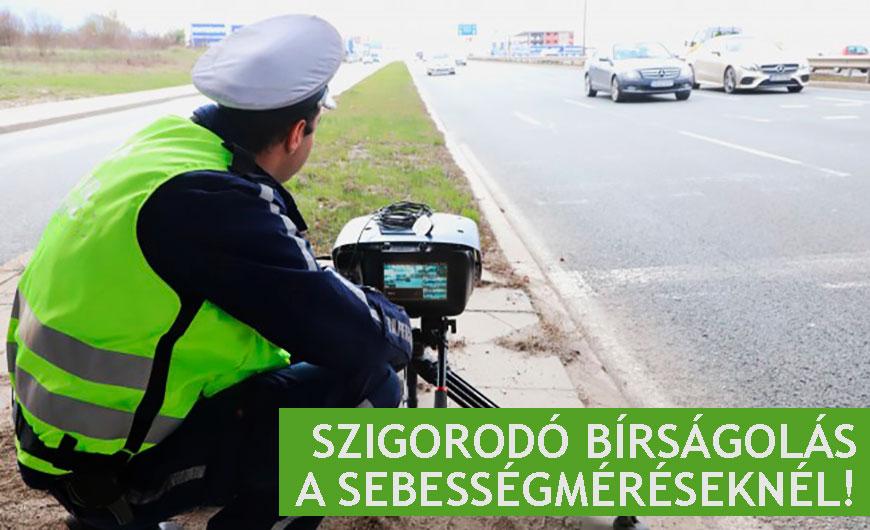 Szigorúbb bírságolás a traffipaxoknál májustól!