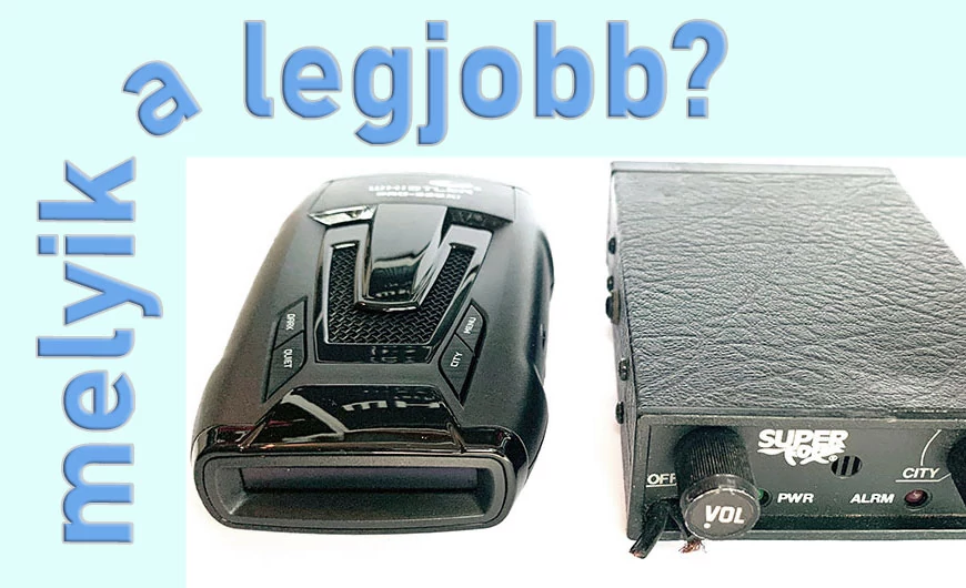 Melyik a legjobb radardetektor? 
