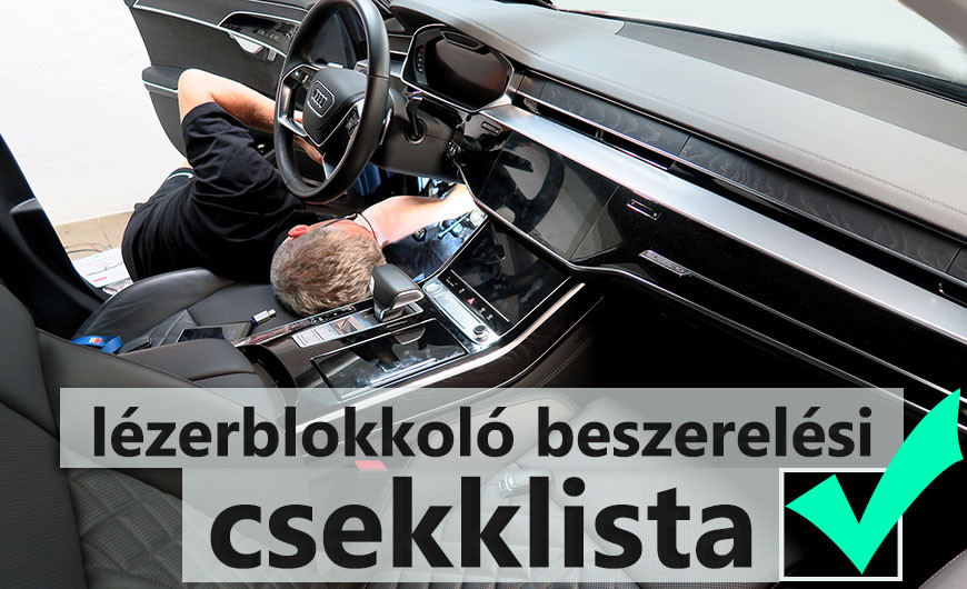 Lézerblokkoló beszerelés tudnivalók