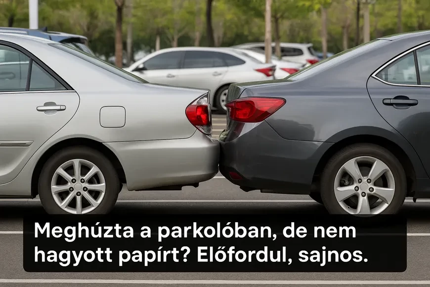 Parkolási sérülés elleni védelem autós kamerával